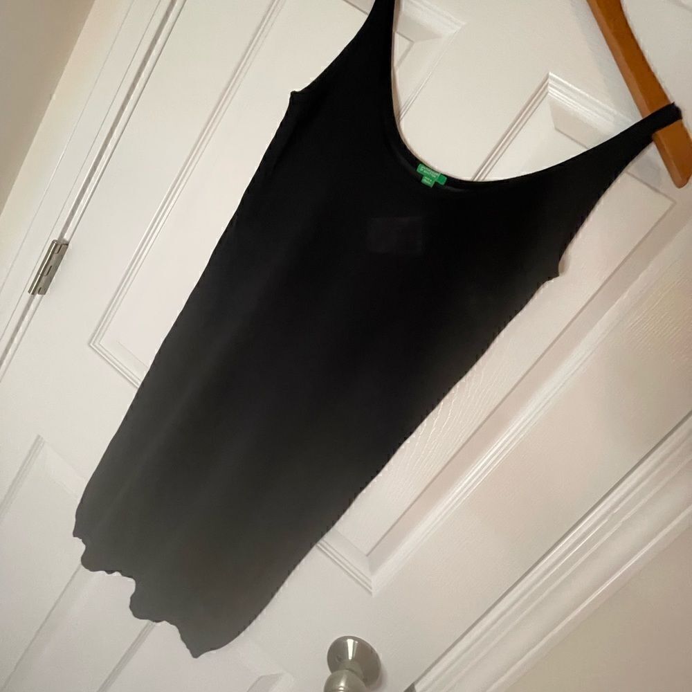 United Colors of Benetton black tank dress small sleeveless